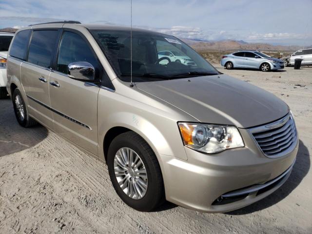 2C4RC1CG2DR621703 - 2013 CHRYSLER TOWN & COU TOURING L GOLD photo 4