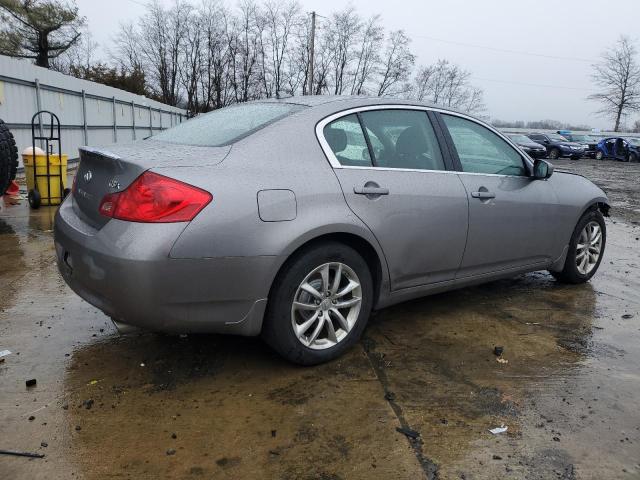 JNKCV61F39M352482 - 2009 INFINITI G37 GRAY photo 3