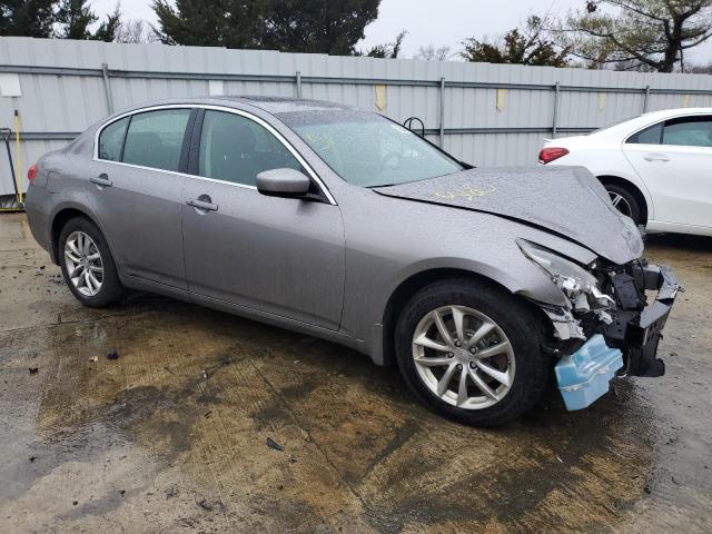 JNKCV61F39M352482 - 2009 INFINITI G37 GRAY photo 4