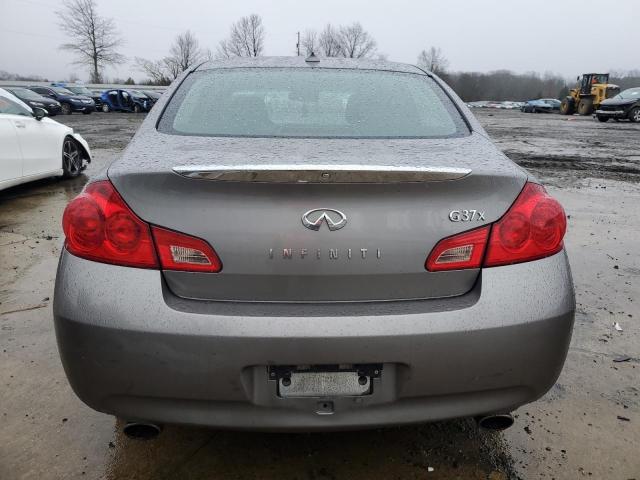 JNKCV61F39M352482 - 2009 INFINITI G37 GRAY photo 6