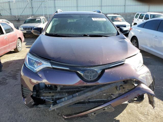 2T3BFREV7GW433904 - 2016 TOYOTA RAV4 LE PURPLE photo 5