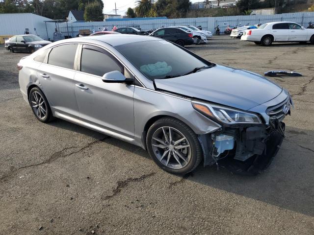 5NPE34AB1FH231764 - 2015 HYUNDAI SONATA SPORT BLUE photo 4