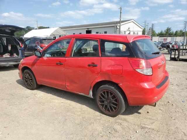 2T1KR32E93C122181 - 2003 TOYOTA COROLLA MA XR RED photo 2