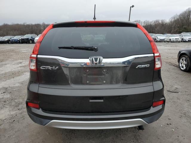 2HKRM4H59FH669835 - 2015 HONDA CR-V EX CHARCOAL photo 6