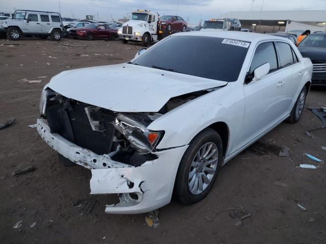 2C3CCAAG8DH529000 - 2013 CHRYSLER 300 WHITE photo 1