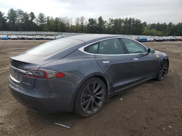 5YJSA1E2XMF423925 - 2021 TESLA MODEL S 灰色 照片 3