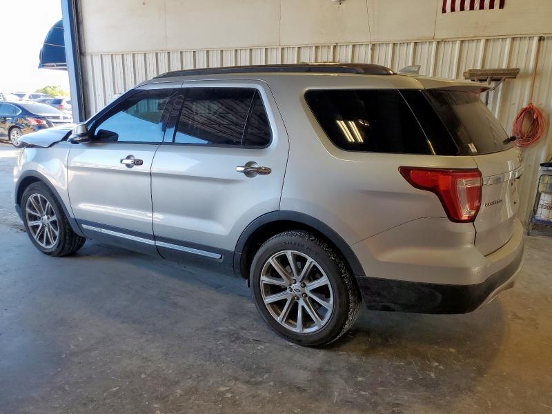 1FM5K7F88GGA79176 - 2016 FORD EXPLORER LIMITED SILVER photo 2