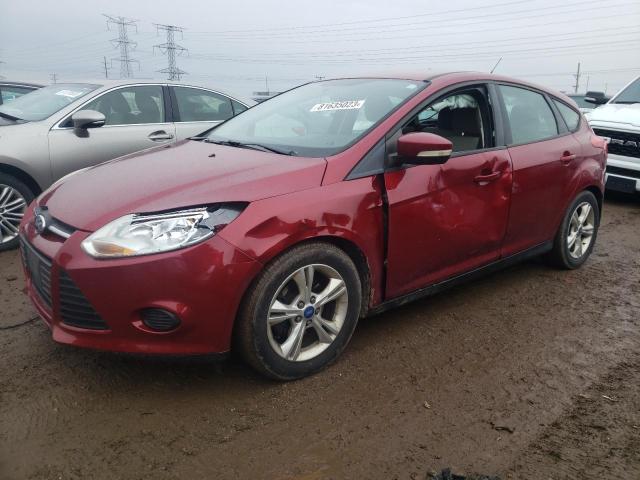 1FADP3K29DL290133 - 2013 FORD FOCUS SE RED photo 1
