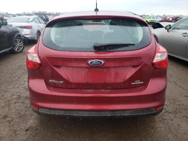 1FADP3K29DL290133 - 2013 FORD FOCUS SE RED photo 6