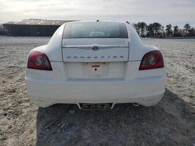 1C3AN69LX5X046847 - 2005 CHRYSLER CROSSFIRE LIMITED WHITE photo 6