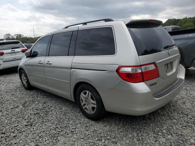 5FNRL38457B437320 - 2007 HONDA ODYSSEY EX GRAY photo 2