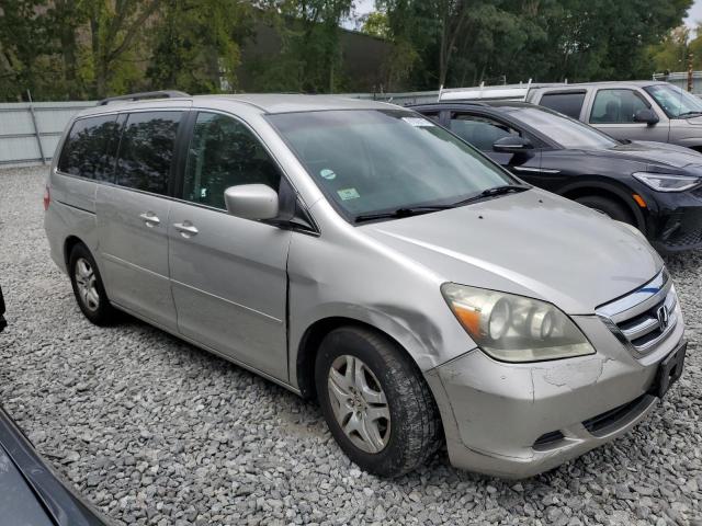 5FNRL38457B437320 - 2007 HONDA ODYSSEY EX GRAY photo 4