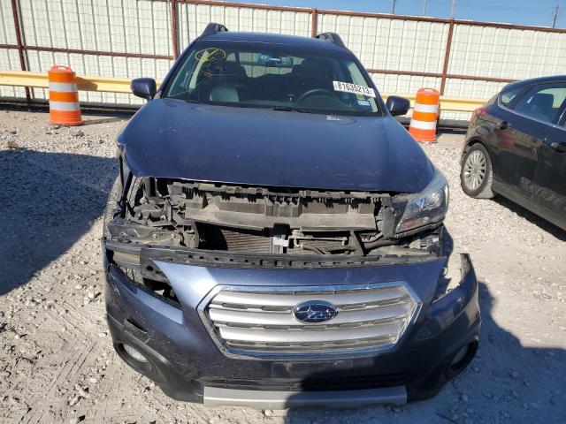 4S4BSALC8F3314674 - 2015 SUBARU OUTBACK 2.5I LIMITED GRAY photo 5