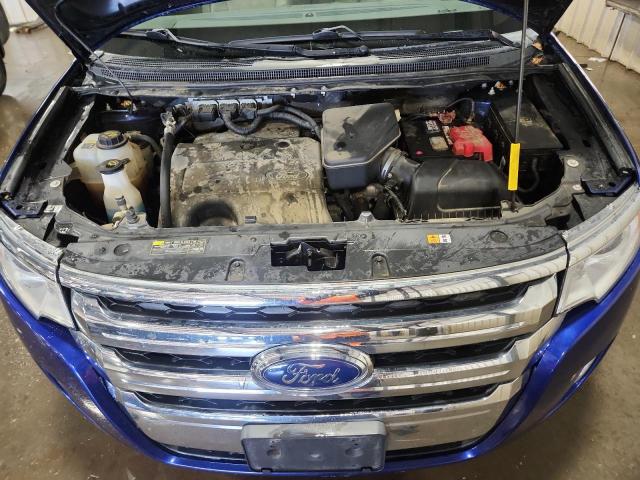 2FMDK4JC1DBC12482 - 2013 FORD EDGE SEL Blau Foto 12