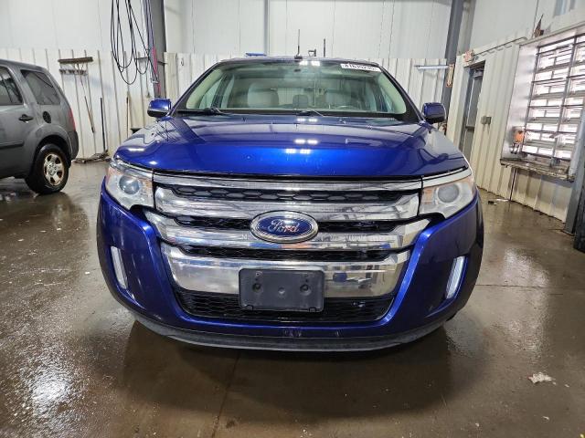 2FMDK4JC1DBC12482 - 2013 FORD EDGE SEL Blau Foto 5