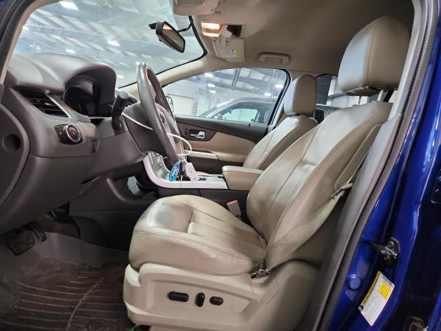 2FMDK4JC1DBC12482 - 2013 FORD EDGE SEL Blau Foto 7