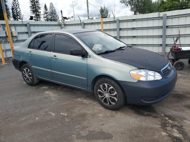 1NXBR32EX7Z796215 - 2007 TOYOTA COROLLA CE TEAL photo 4