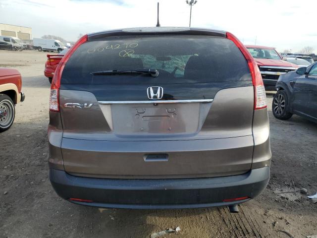 5J6RM3H39EL004270 - 2014 HONDA CR-V LX BROWN photo 6