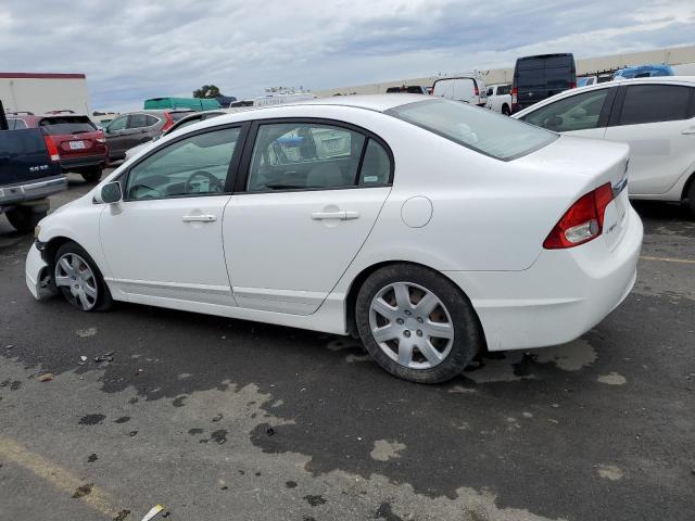 2HGFA16599H348325 - 2009 HONDA CIVIC LX WHITE photo 2