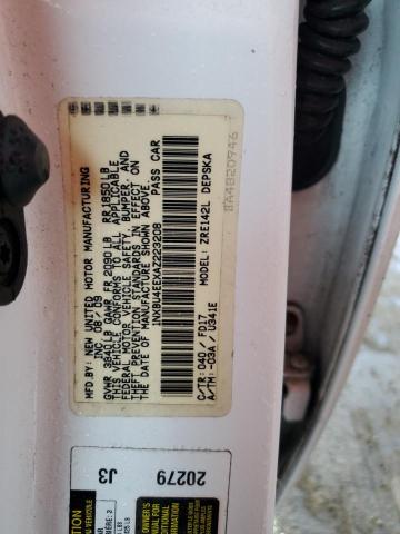 1NXBU4EEXAZ223208 - 2010 TOYOTA COROLLA BASE Ağ foto 13