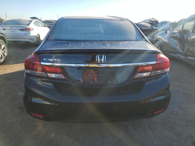 19XFB2F84DE098587 - 2013 HONDA CIVIC EX BLACK photo 6