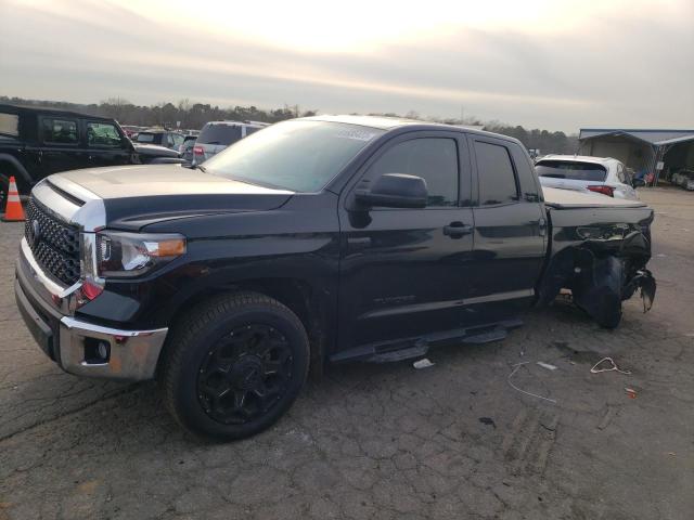 5TFRY5F17MX289386 - 2021 TOYOTA TUNDRA DOUBLE CAB SR/SR5 BLACK photo 1