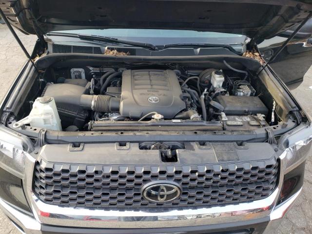 5TFRY5F17MX289386 - 2021 TOYOTA TUNDRA DOUBLE CAB SR/SR5 BLACK photo 12