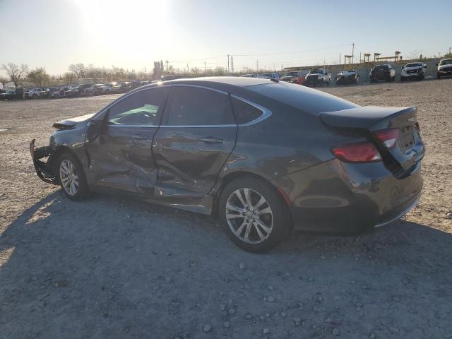 1C3CCCAB8FN652662 - 2015 CHRYSLER 200 LIMITED GRAY photo 2