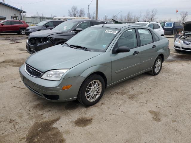 1FAFP34N76W159705 - 2006 FORD FOCUS ZX4 GREEN photo 1