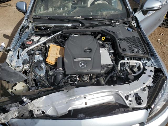 WDDWJ4KB3HF525792 - 2017 MERCEDES-BENZ C 300 4MATIC SILVER photo 11