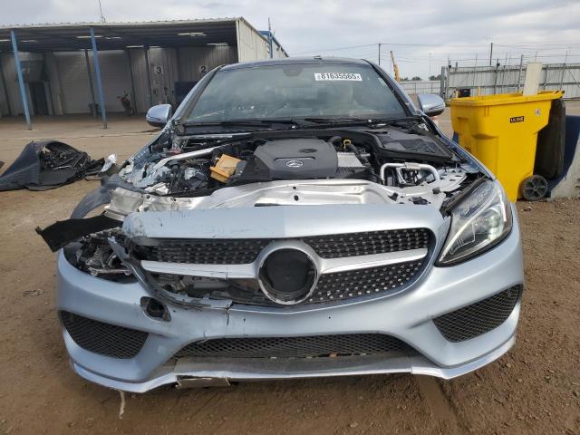 WDDWJ4KB3HF525792 - 2017 MERCEDES-BENZ C 300 4MATIC SILVER photo 5