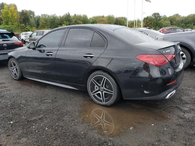 W1KAF4HB2NR009842 - 2022 MERCEDES-BENZ C 300 4MATIC BLACK photo 2