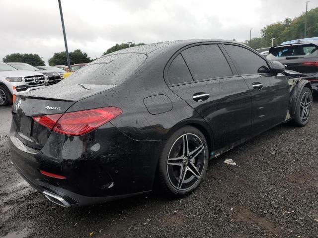 W1KAF4HB2NR009842 - 2022 MERCEDES-BENZ C 300 4MATIC BLACK photo 3