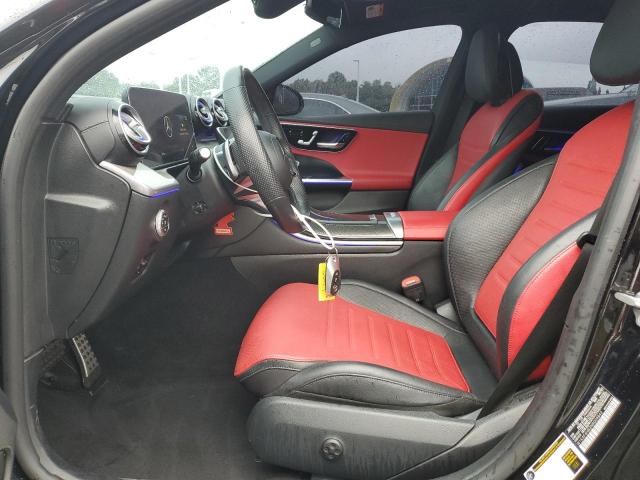 W1KAF4HB2NR009842 - 2022 MERCEDES-BENZ C 300 4MATIC BLACK photo 7