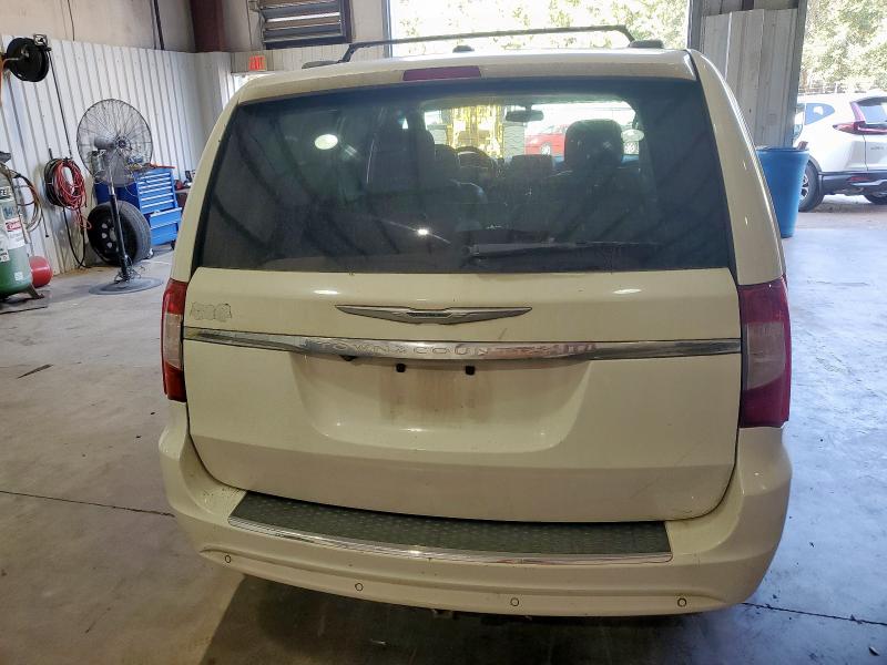 2C4RC1CG9CR383881 - 2012 CHRYSLER TOWN & COU TOURING L WHITE photo 6