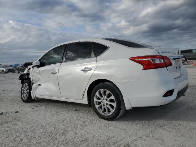 3N1AB7AP8JL659356 - 2018 NISSAN SENTRA S WHITE photo 2