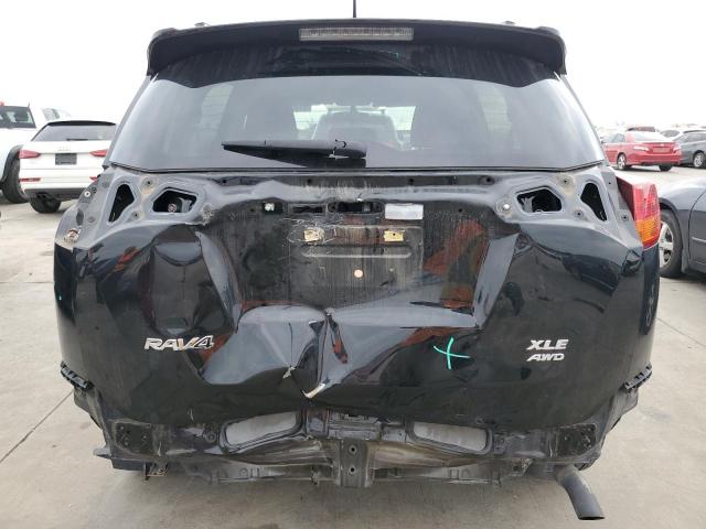 2T3RFREV0FW353390 - 2015 TOYOTA RAV4 XLE BLACK photo 6