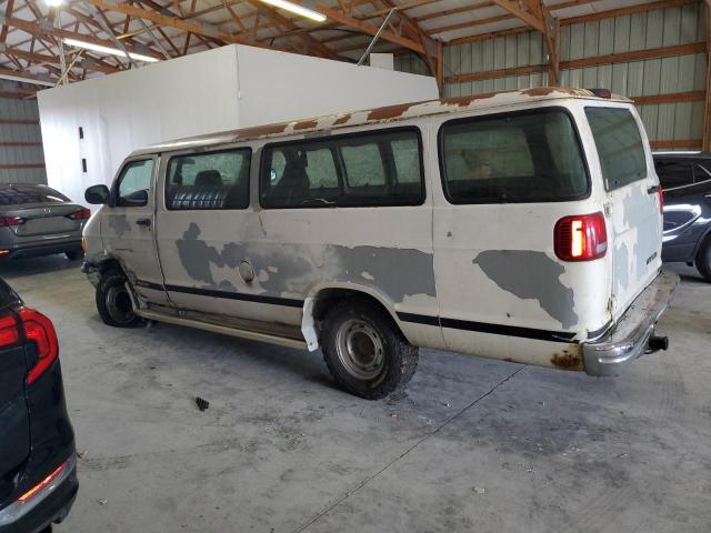 2B5WB35Y92K109605 - 2002 DODGE RAM WAGON B3500 WHITE photo 2