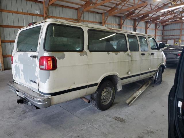 2B5WB35Y92K109605 - 2002 DODGE RAM WAGON B3500 WHITE photo 3