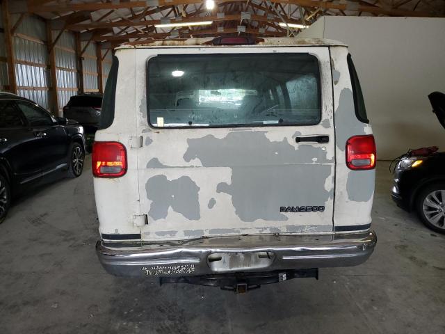 2B5WB35Y92K109605 - 2002 DODGE RAM WAGON B3500 WHITE photo 6