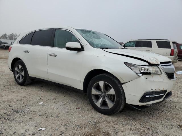 5FRYD3H26FB010040 - 2015 ACURA MDX WHITE photo 4