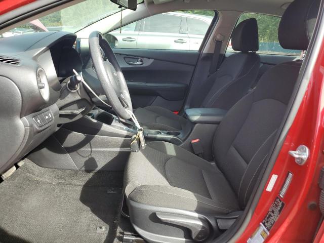 3KPF24AD3ME342231 - 2021 KIA FORTE FE RED photo 7