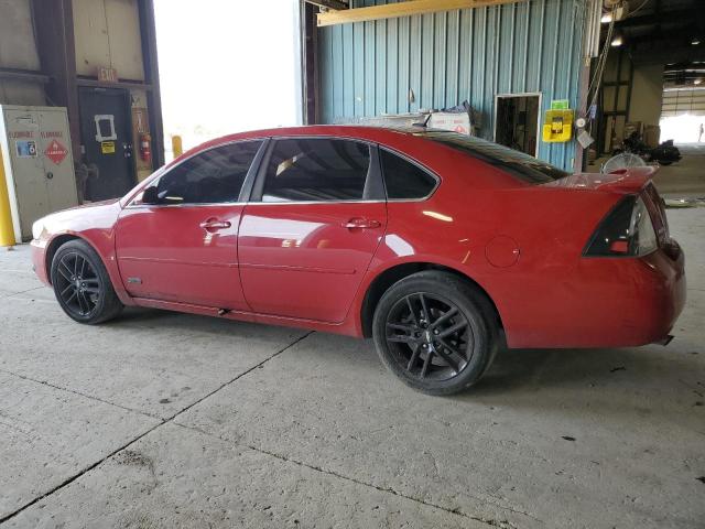 2G1WD58C189111760 - 2008 CHEVROLET IMPALA SUPER SPORT RED photo 2