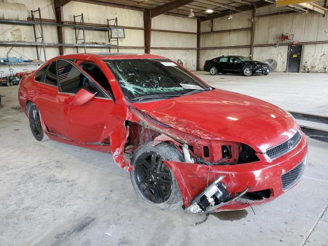 2G1WD58C189111760 - 2008 CHEVROLET IMPALA SUPER SPORT RED photo 4