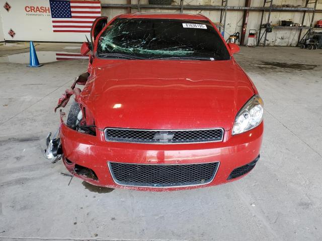 2G1WD58C189111760 - 2008 CHEVROLET IMPALA SUPER SPORT RED photo 5