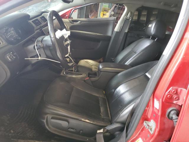 2G1WD58C189111760 - 2008 CHEVROLET IMPALA SUPER SPORT RED photo 7