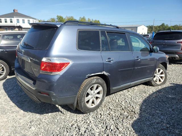 5TDBK3EH9CS162665 - 2012 TOYOTA HIGHLANDER BASE Синий фото 3