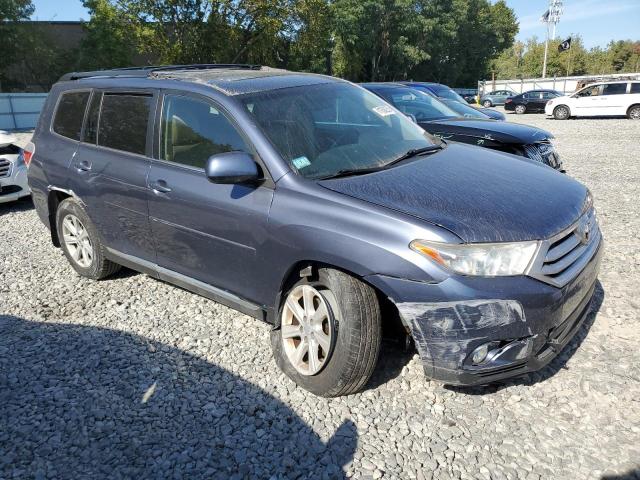 5TDBK3EH9CS162665 - 2012 TOYOTA HIGHLANDER BASE Синий фото 4