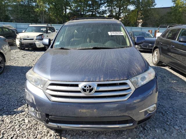 5TDBK3EH9CS162665 - 2012 TOYOTA HIGHLANDER BASE Синий фото 5
