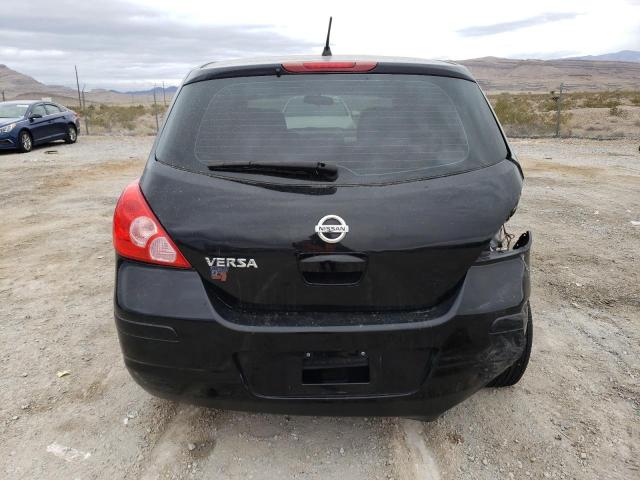 3N1BC1CP2BL504802 - 2011 NISSAN VERSA S BLACK photo 6